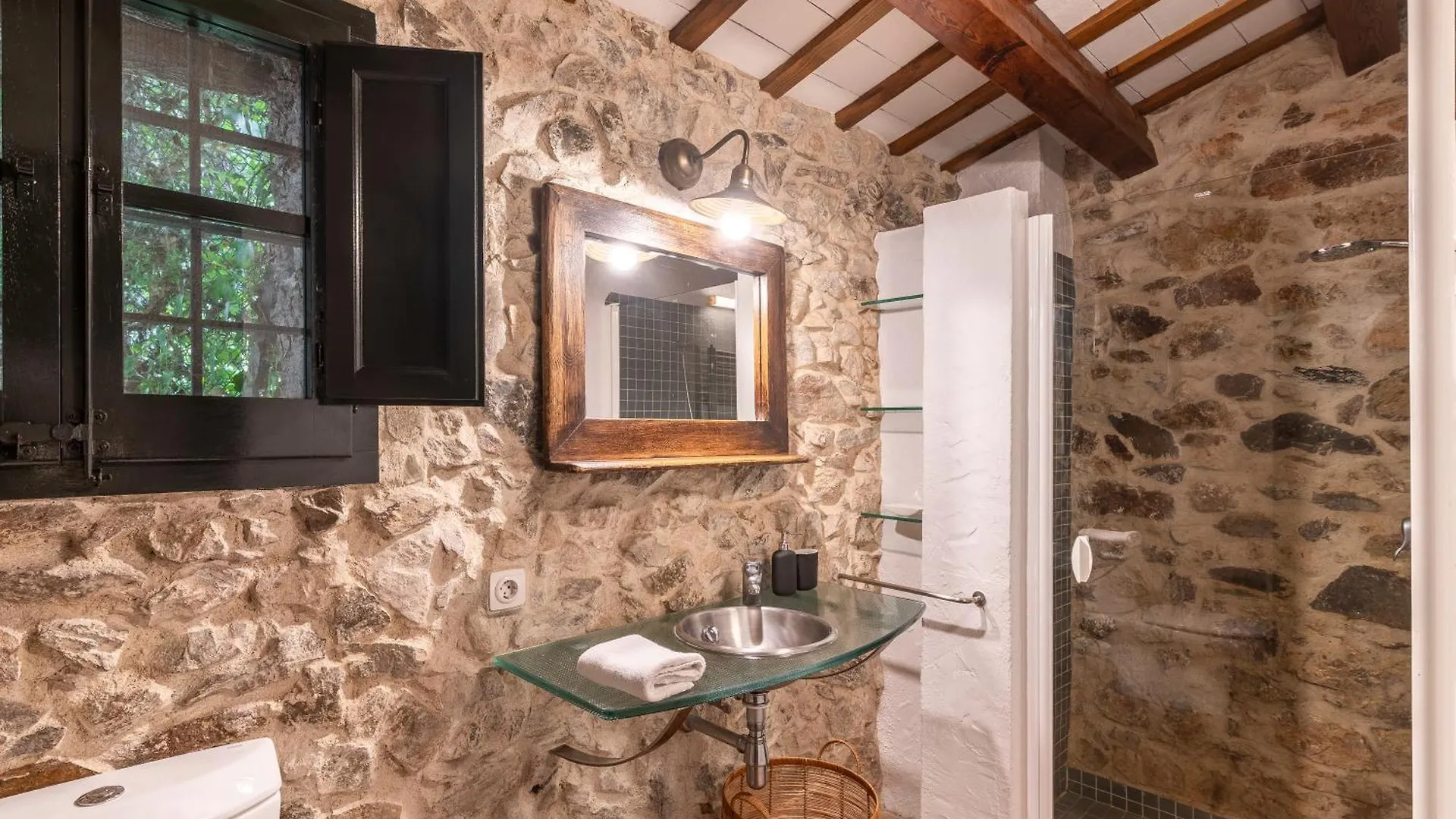 Casa El Moli De Can Burjats Con Piscina Y Chimenea Montrás 度假居