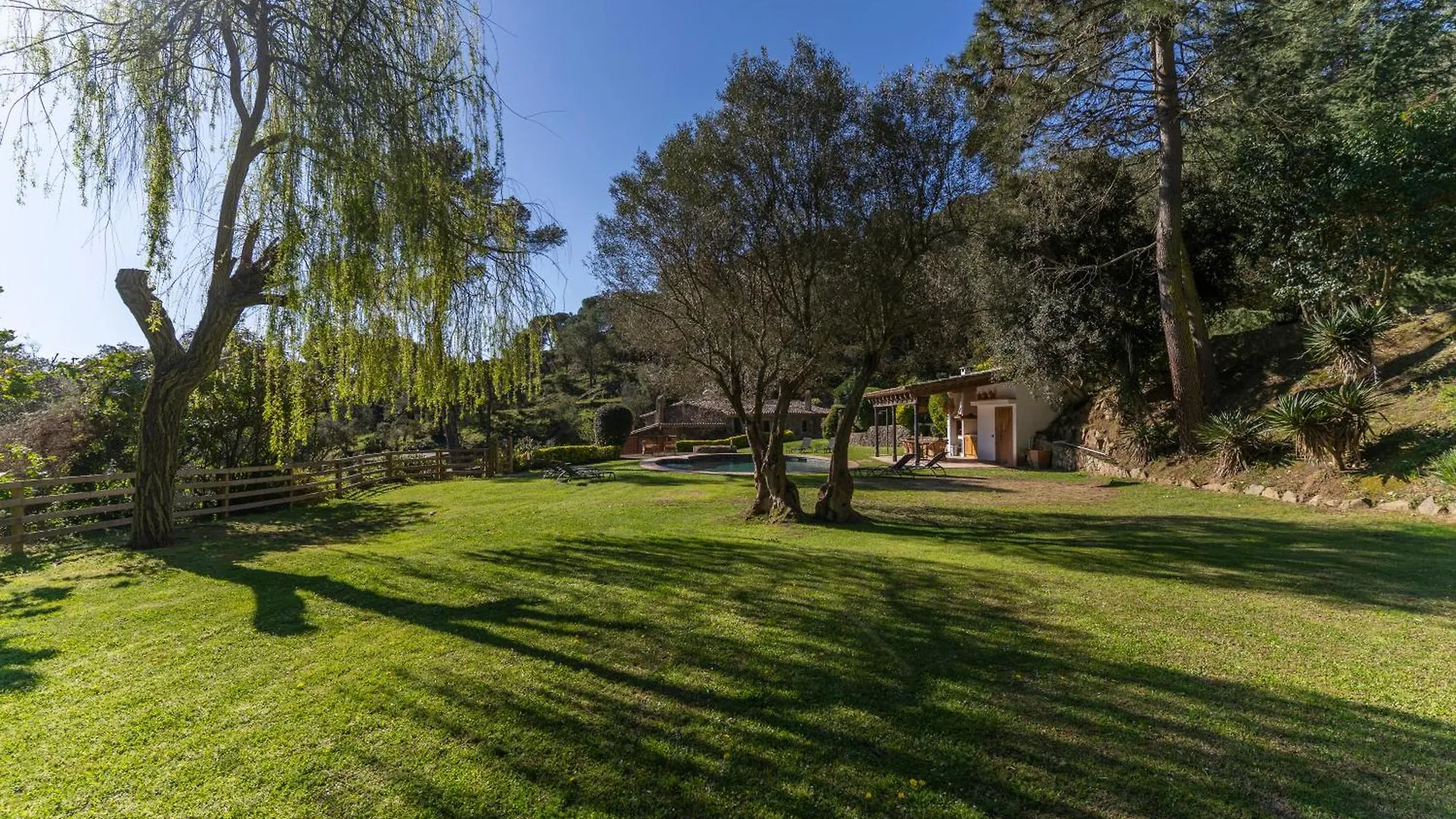 Casa El Moli De Can Burjats Con Piscina Y Chimenea Montrás 度假居