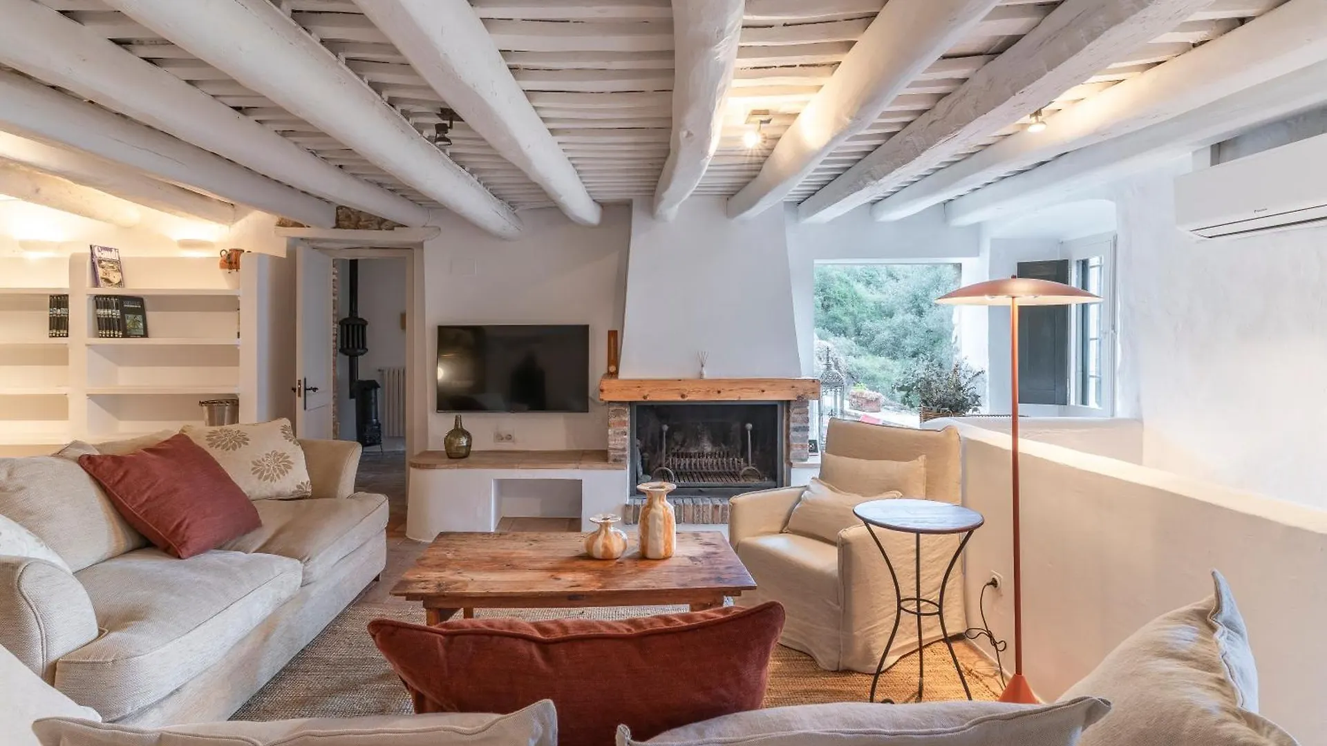 Casa El Moli De Can Burjats Con Piscina Y Chimenea Montrás 度假居